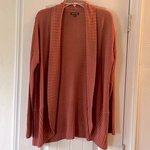 Light maroon color long cardigan